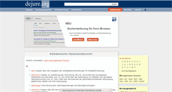 Desktop Screenshot of dejure.org